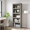 GarveeHome 5 Tier Farmhouse Bookcase, 67.4