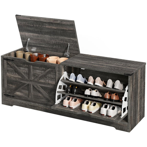 DWVO Shoe Storage Bench, 55