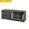 DWVO Shoe Storage Bench, 55