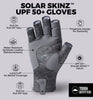 Tough Outdoors Fingerless UV Fishing Gloves - Men & Women - UPF 50+ Sun Protection - Kayaking & Sailing Gloves