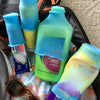 LeakLocks® Toiletry Skins™ Elastic Sleeve for Leak Proofing Travel Container in Luggage. For Standard and Travel Sized Toiletries. Reusable Accessory for Travel Bag Suitcase and Carry-on Luggage