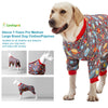 LovinPet Large Dog Pajamas: Large Breed Pitbull/Boxer/Labrador/Doberman, Lightweight Onesie,Space-Travel Grey Print,Post Surgery Shirt,UV Protection,Pet Anxiety Relief,Wound Care BOR Big Dog/Medium