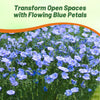 Outsidepride Blue Flax Seeds - 1 lb Perennial Flower Seeds for Planting, Self-Seeding, Drought-Tolerant w/Compact Growth, Ideal for Small Gardens, Meadows, Borders, or Mass Plantings