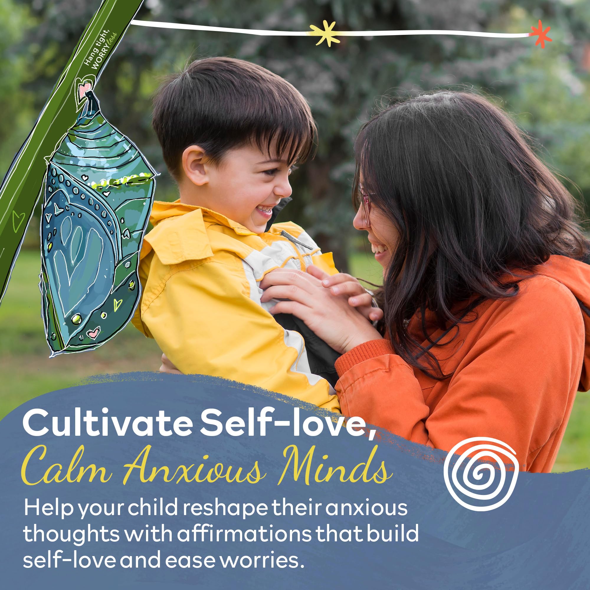 Worry Less Emotional Wellness Card Decks for Adults and Kids – 2 Pack (52 Each) Therapy Cards with Affirmations, CBT Techniques, and Coping Skills for Self-Care, Mindfulness & Stress Relief