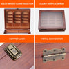 BBVCX Anxiety Bookshelf | Get rid of Your Anxiety,Home & Office Décor for Book Lovers,Miniature Book Matchbox Display Cabinet, Creative Ornaments, Stress-Relieving Gifts for Family and Friends