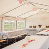 YITAHOME 16x32ft Party Tent Heavy Duty Outdoor Wedding Tent Canopy Event Shelters Upgraded Galvanized Steel Carport with Removable Sidewall Windows for Commercial and Parties, White