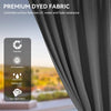 YITAHOME 12X20FT Hard Top Metal Gazebo Patios Double Roof Canopy Aluminum Frame Garden Gazebo Tent Curtains Netting for Patios Backyards Decks Lawns Gray