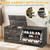DWVO Shoe Storage Bench, 55