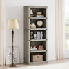 GarveeHome 5 Tier Farmhouse Bookcase, 67.4