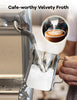 Espresso Machine, 20 Bar Semi Automatic Espresso Machine With Grinder and Milk Frother Wand, Professional Espresso Maker Coffee Machine With 95oz Removable Water Tank (Light Grey)