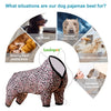LovinPet Dog Pajamas Lovinpet Large, Double Brushed Stretch Knit, Neon Pink Cheetah Print, UV Protection, Pet Anxiety Lightweight Pullover Pet Pajamas, Full Coverage Dog Pjs,Leopard Pink XL