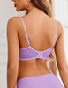 Avidlove Y2k Tops Bralettes for Women Sexy Demi Balconette Push Up Underwire Everyday Bra Lilac L