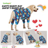 LovinPet Pajamas for Large Dogs, Lightweight Stretch Knit Pullover Dog Shirt, Marine Life Print, Pet Pajamas for Dogs, Large Breed Dog Jammie, PJ's for Pitbulls, Pet PJ's, L