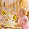 Happy Birthday Candles For Cake, Tyotrbs 36 Pcs Birthday Candles, Happy Birthday Cake Toppers Decorations DIY Cake Decor for Men Women Wedding Anniversary