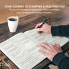 PRODUCTIVITY STORE Gratitude & Self-Care Journal - Guided Mindfulness & Mental Health Journal All-in-One with Prompts for Self Discovery - Daily Journal for Men & Women (A5, Brown)
