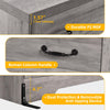 DWVO Farmhouse 6 Drawer Dresser for Bedroom, 59