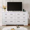 DWVO Farmhouse 6 Drawer Dresser for Bedroom, 59