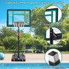 YITAHOME Basketball Hoop Outdoor, 4.4-8.5FT Adjustable Portable Basketball Hoop, Basketball Portable Goals with Weighted Bag for All Ages, Indoor Outdoor