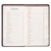 Promises to Strengthen Your Faith King James Version - Brown Faux Leather Gift Book