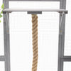 Outdoor Cat House Large Cat Enclosure, Window Catio Walk in Cage with Scratching Post, Platforms and 2 Condos, Cattery Outside Patio Cat Playpen for Mulitiple Cats