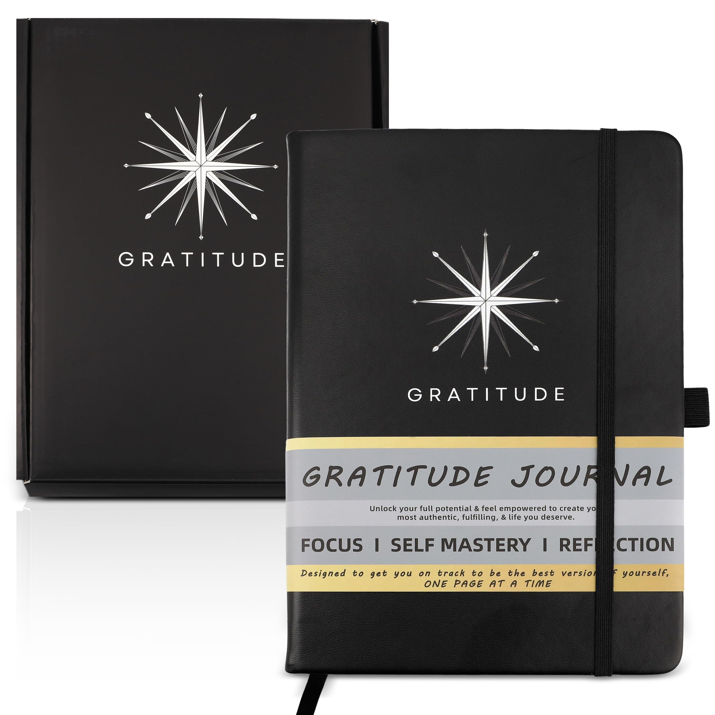 Planners with Purpose Gratitude Journal for Men – Daily Self Care Planner for Happiness, Positivity, Affirmation, Inspirational, Mental Health Wellness – 5 Minute Journal Guided with Prompts Notebook