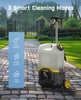 Fanttik NB8 Ultra Cordless Pressure Washer w/4.0 Gal Tank, Max 725PSI Electric Power Washer with 5-in-1 Nozzle, 20FT Hose, Adjustable Pressure, Power Cleaning for Car Washing, Patio