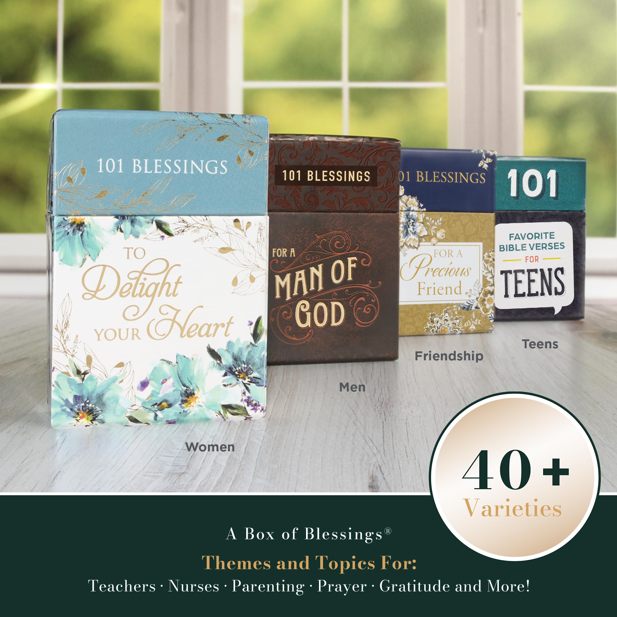 Prayers to Strengthen Your Faith, Inspirational Scripture Cards to Keep or Share (Boxes of Blessings)
