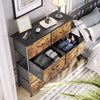 DWVO 8-Drawer Fabric Dresser, Furniture Storage Tower Cabinet, Organizer for Bedroom, Living Room, Hallway, Closet