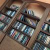 Anxiety Bookshelf with 200 Unique Miniature Books - 9.84 x 7.87 Inches - Creative Display and Relaxation Decor, Shake Bookshelf Shake Away Your Anxiety