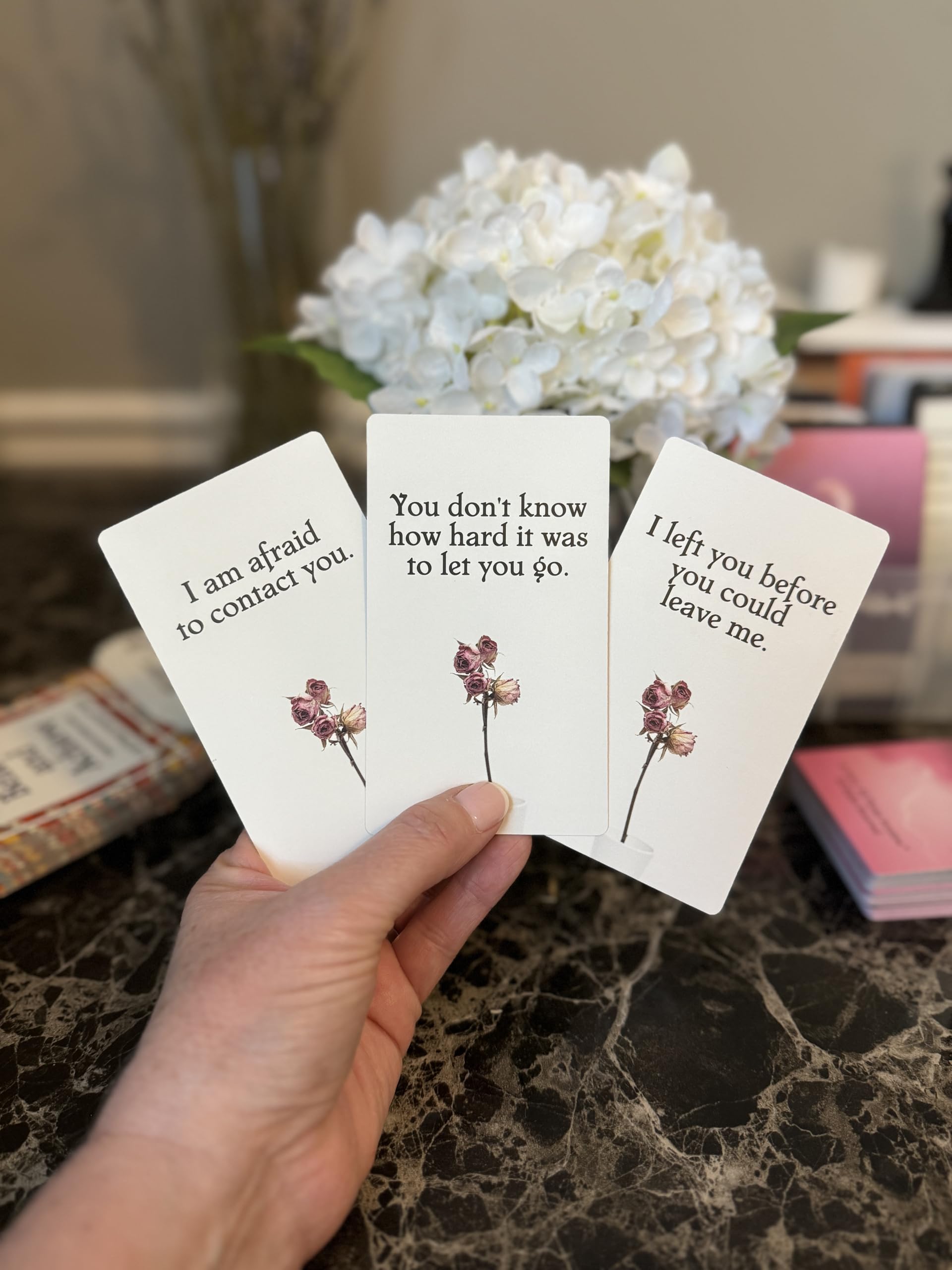 All Things Intuitive The Hidden Truth Oracle - Messages for Relationships in Challenge, 54 Cards, Indie, Premium Card Stock - Made in USA, Pink