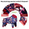 LovinPet Dog Clothing, Navy Berries Print, Large Weimaraner Jammies, Weimaraner Protective Clothing, Lightweight Pullover Dog Pajamas, Full Coverage Weimaraner Pajamas/XL