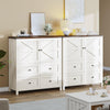 DWVO 4 Drawer Dresser - Farmhouse Chest of Drawers for Bedroom, 37