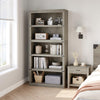 GarveeHome 5 Tier Farmhouse Bookcase, 67.4