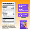 Shameless Snacks - Healthy Low Calorie Snacks, Low Carb Keto Gummies (Gluten Free) - 6 Pack OMG Peach