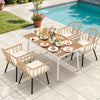 YITAHOME Outdoor Patio Dining Set 5pcs 59