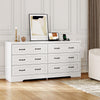 DWVO Farmhouse 6 Drawer Dresser for Bedroom, 59