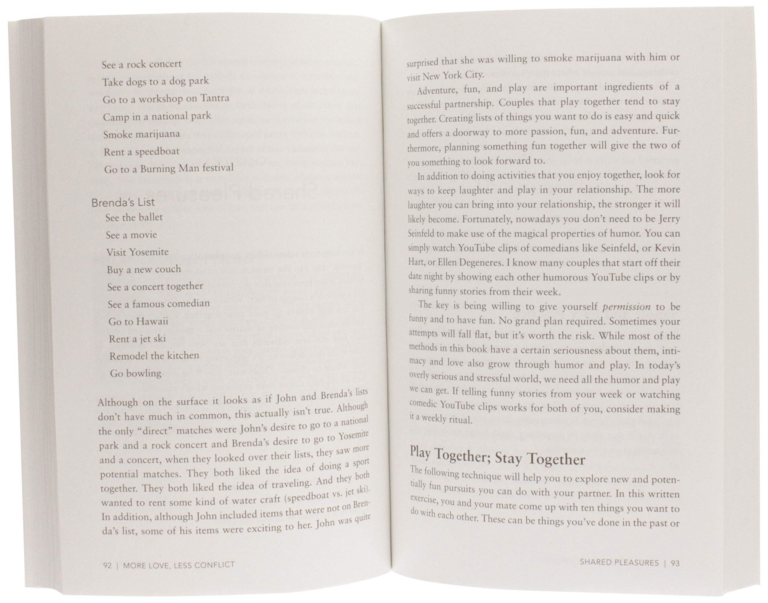 More Love Less Conflict: A Communication Playbook for Couples (Marriage Book for Couples)