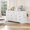 DWVO Farmhouse 7 Drawer Dresser for Bedroom, 59