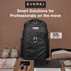 EVERKI 32L Atlas Business Laptop Backpack – Adjustable Compartment for Work, Travel-Friendly Business & Office Backpack for Men & Women, College, Durable Computer Bag, Fits 13