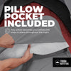 Tough Outdoors Sleeping Bag Liner - Adult Sleep Sack & Travel Sheets for Hotel - Travel Sleep Sack Backpacking & Camping - Sleeping Bag Liners - Hotel Bed Covering for Traveling
