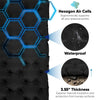 POWERLIX Camping Sleeping Pad 2 Pack, Foot Pump Sleeping Pad for Camping with Built in Pillow, Inflatable Camping Mat, Lightweight Compact Air Mattress Pad for Backpacking Hiking Travelling