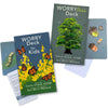 Worry Less Emotional Wellness Card Decks for Adults and Kids – 2 Pack (52 Each) Therapy Cards with Affirmations, CBT Techniques, and Coping Skills for Self-Care, Mindfulness & Stress Relief