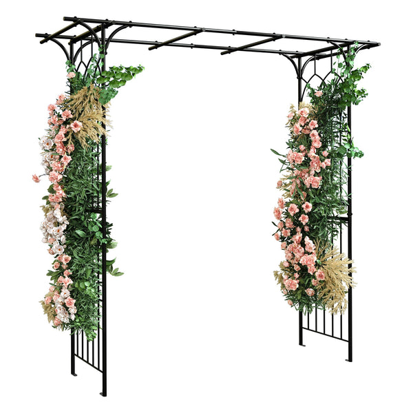 YITAHOME Metal Garden Arbor, 81