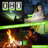 20000mAh / 74000mWh Emergency Crank Radio, NOAA/AM/FM Portable Weather Radio, Solar Hand Crank Radio, Battery Powered with USB Phone Charger, Flashlight Reading Lamp & SOS for Survival Camping