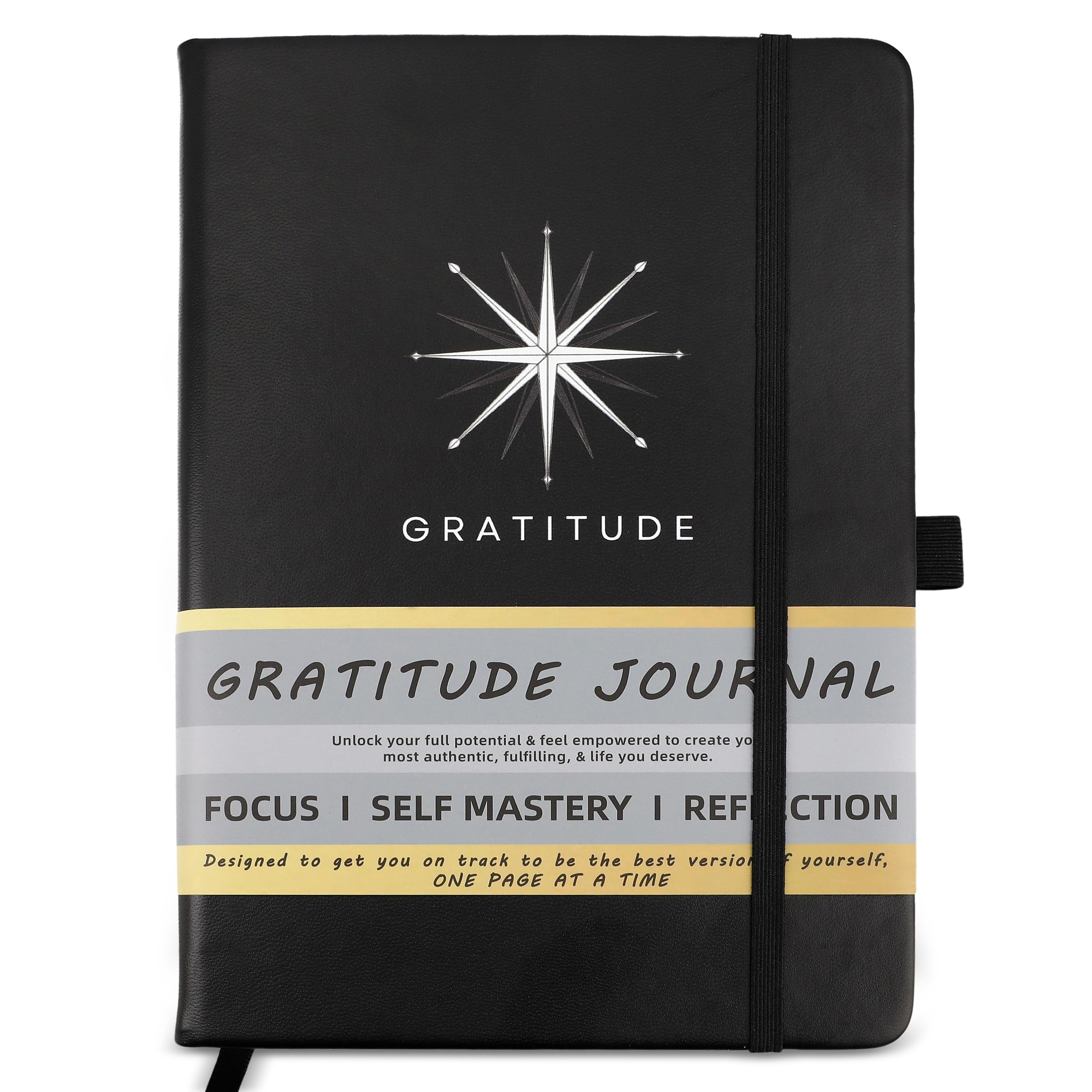 Planners with Purpose Gratitude Journal for Men – Daily Self Care Planner for Happiness, Positivity, Affirmation, Inspirational, Mental Health Wellness – 5 Minute Journal Guided with Prompts Notebook