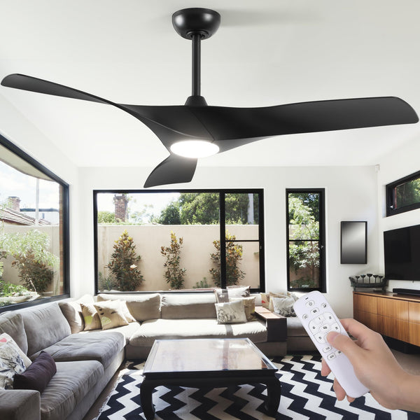 DWVO Ceiling Fan with Light, 52