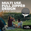 Tough Outdoors Sleeping Bag Liner - Adult Sleep Sack & Travel Sheets for Hotel - Travel Sleep Sack Backpacking & Camping - Sleeping Bag Liners - Hotel Bed Covering for Traveling