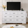 DWVO Farmhouse 7 Drawer Dresser for Bedroom, 59