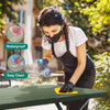 YITAHOME Picnic Table 6ft Heavy Duty Outdoor Picnic Table and Bench Resin Tabletop & Stable Steel Frame w/Umbrella Hole for Yard Patio Lawn Party Green