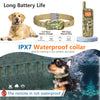 Htcuto Wireless Dog Fence System for 2 Dogs Electric Fences for Dogs Training Collar with Remote 856 Acre Shock Collar for Dogs Ultrasonic Trainer Waterproof Outdoor Safe Pet System with 2 Collars